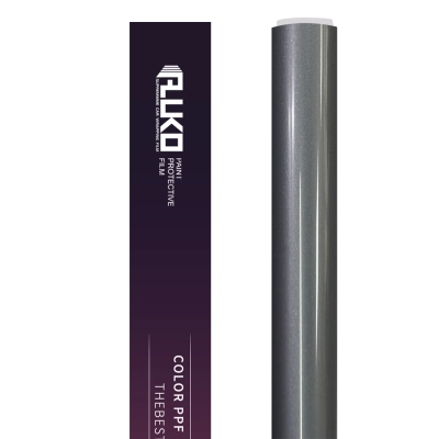 TPU Gloss Metallic Mountain Grey Colored PPF Paint Protection Film 02