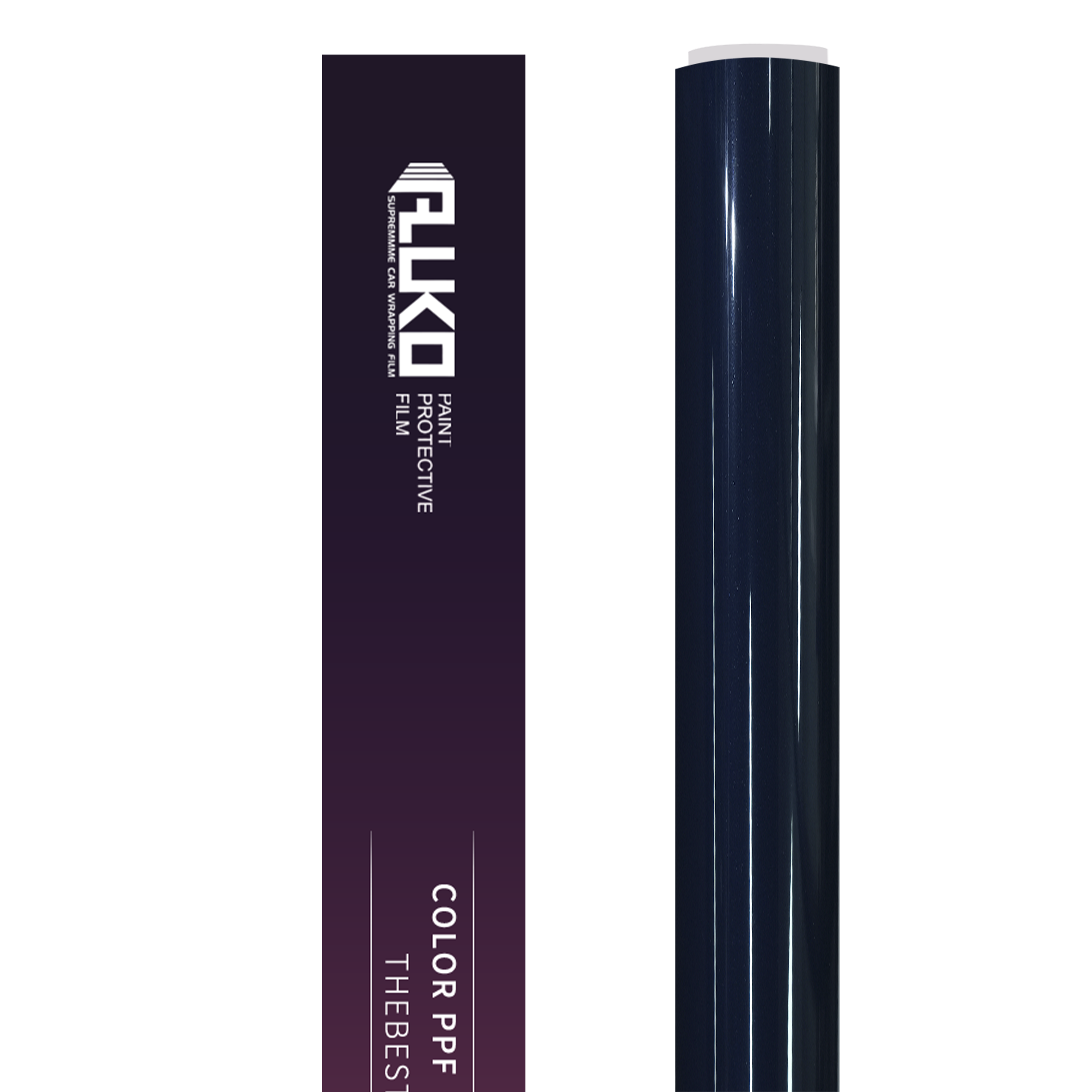 TPU Metallic  Montego Blue Colored PPF 