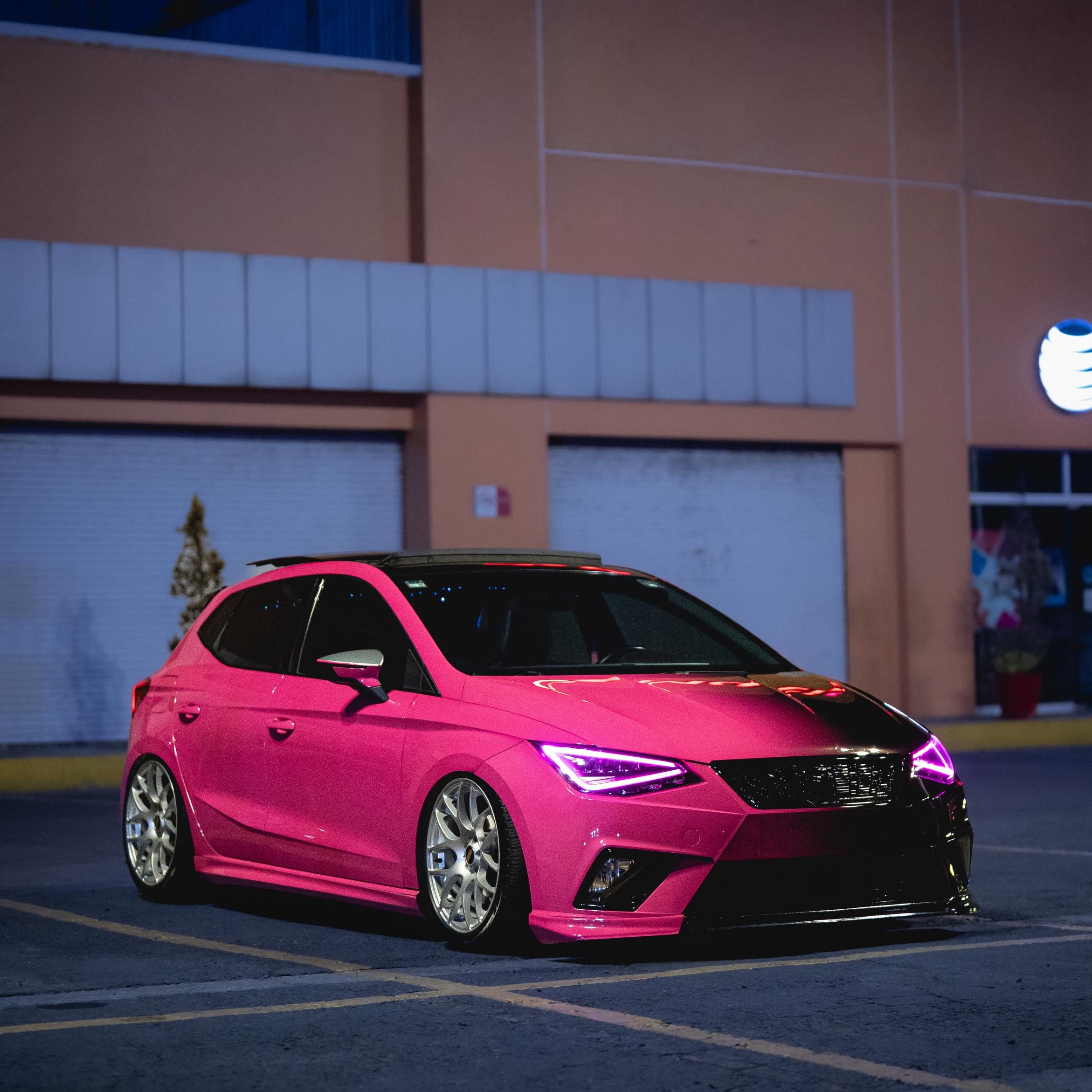 Ruby Star Red To Piano Black Gradient Custom Car Wrap