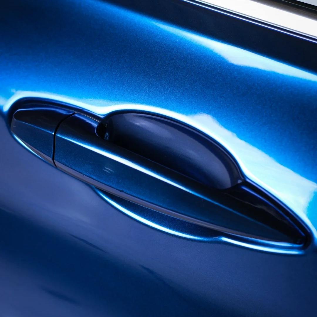 Gloss Metallic Gentian Blue Car Vinyl Wrap
