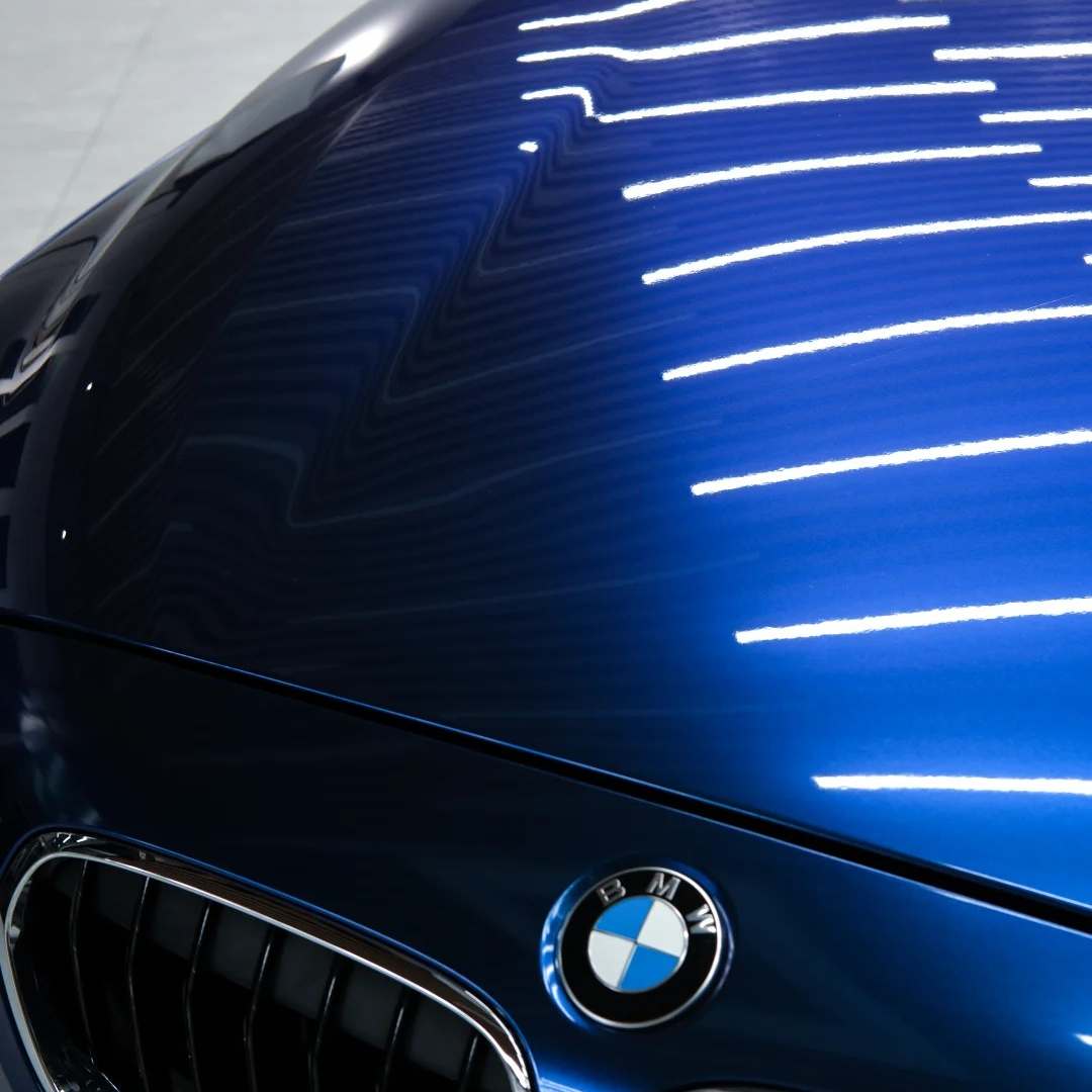 Gloss Metallic Gentian Blue Car Vinyl Wrap