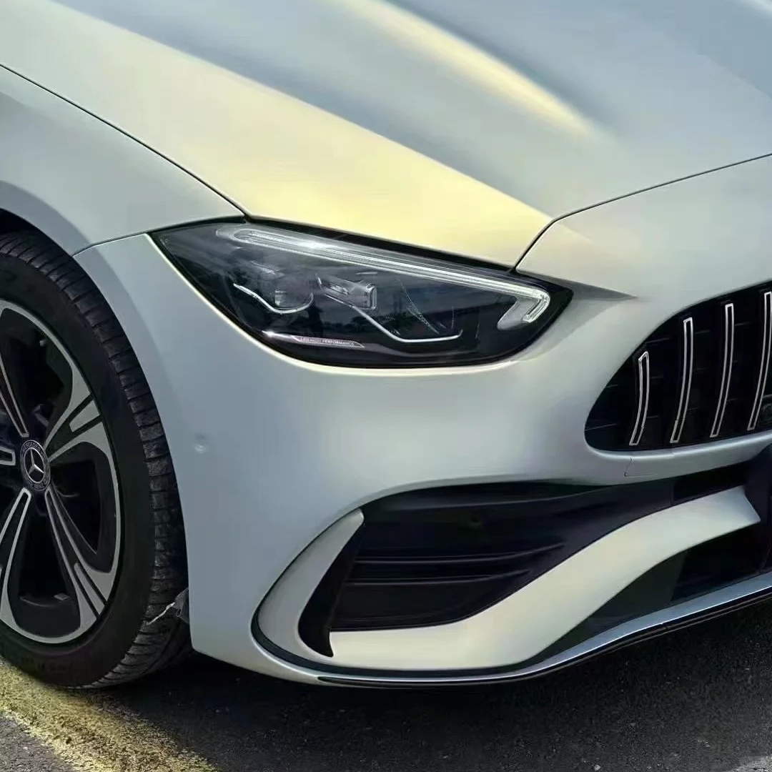 Matte Chameleon Gold Blue Car Vinyl Wrap