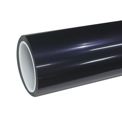 TPU Gloss Charcoal Blue Colored PPF Paint Protection Film 01