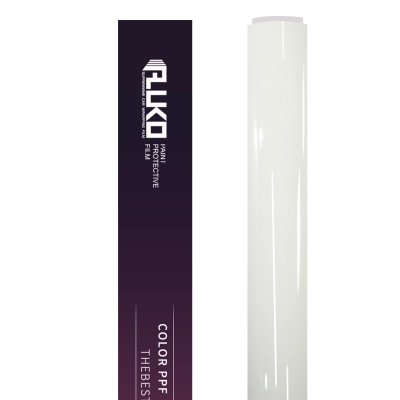 TPU Gloss Elegant White Colored PPF Paint Protection Film 02