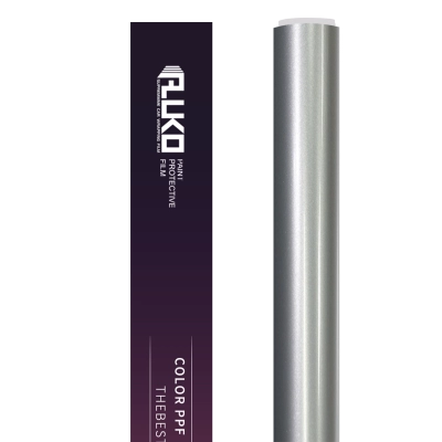 TPU Gloss Metallic Silver Colored PPF Paint Protection Film 02