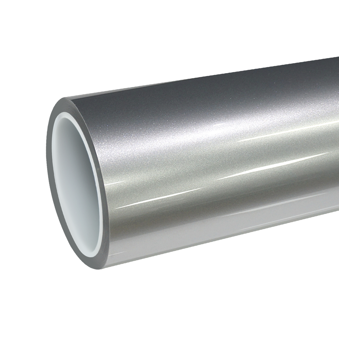 TPU Gloss Metallic Silver Colored PPF