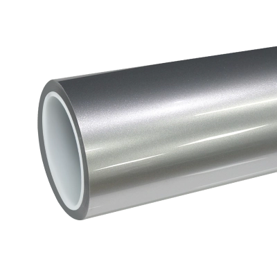 TPU Gloss Metallic Silver Colored PPF Paint Protection Film 01