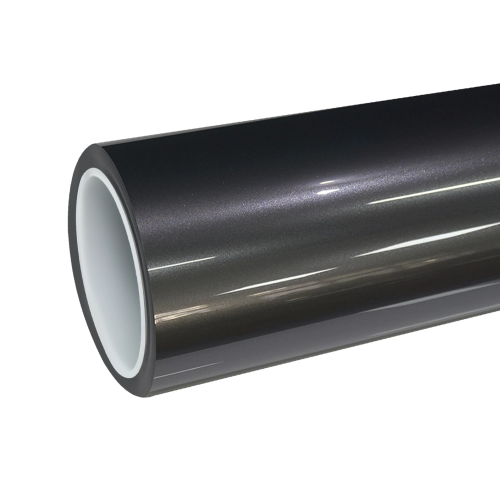 TPU Gloss Metallic Tungsten Colored PPF Paint Protection Film