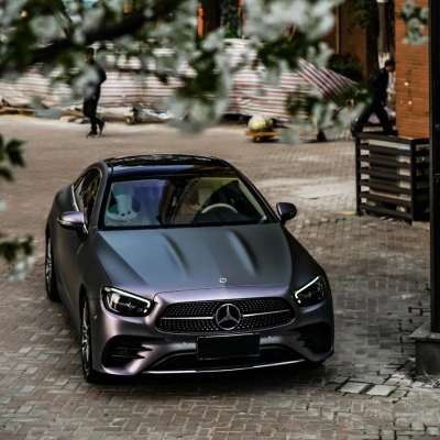 TPU Matte Capri Gray Purple Colored PPF Car Paint Protection Film 02