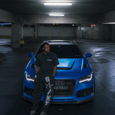 Matte Metallic Diamond Azure Blue Car Vinyl Wrap PET 02