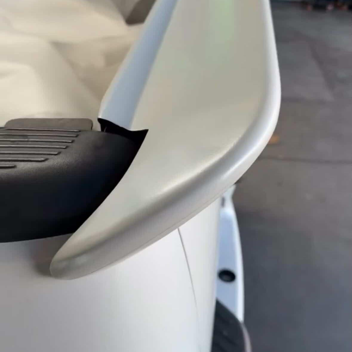 Satin Ceramic Satin White Car Vinyl Wrap PET