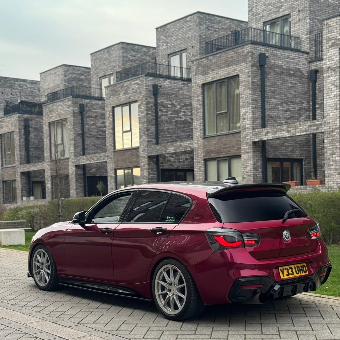 Gloss Metallic Rubellite Purple Car Vinyl Wrap PET 