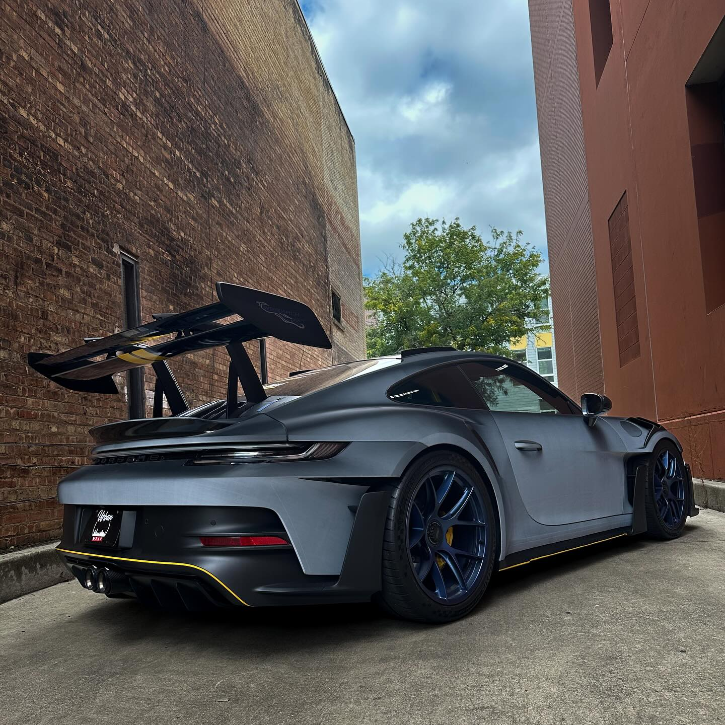 TPU Eclipse Black Color Shift White to Black PPF Car wrap