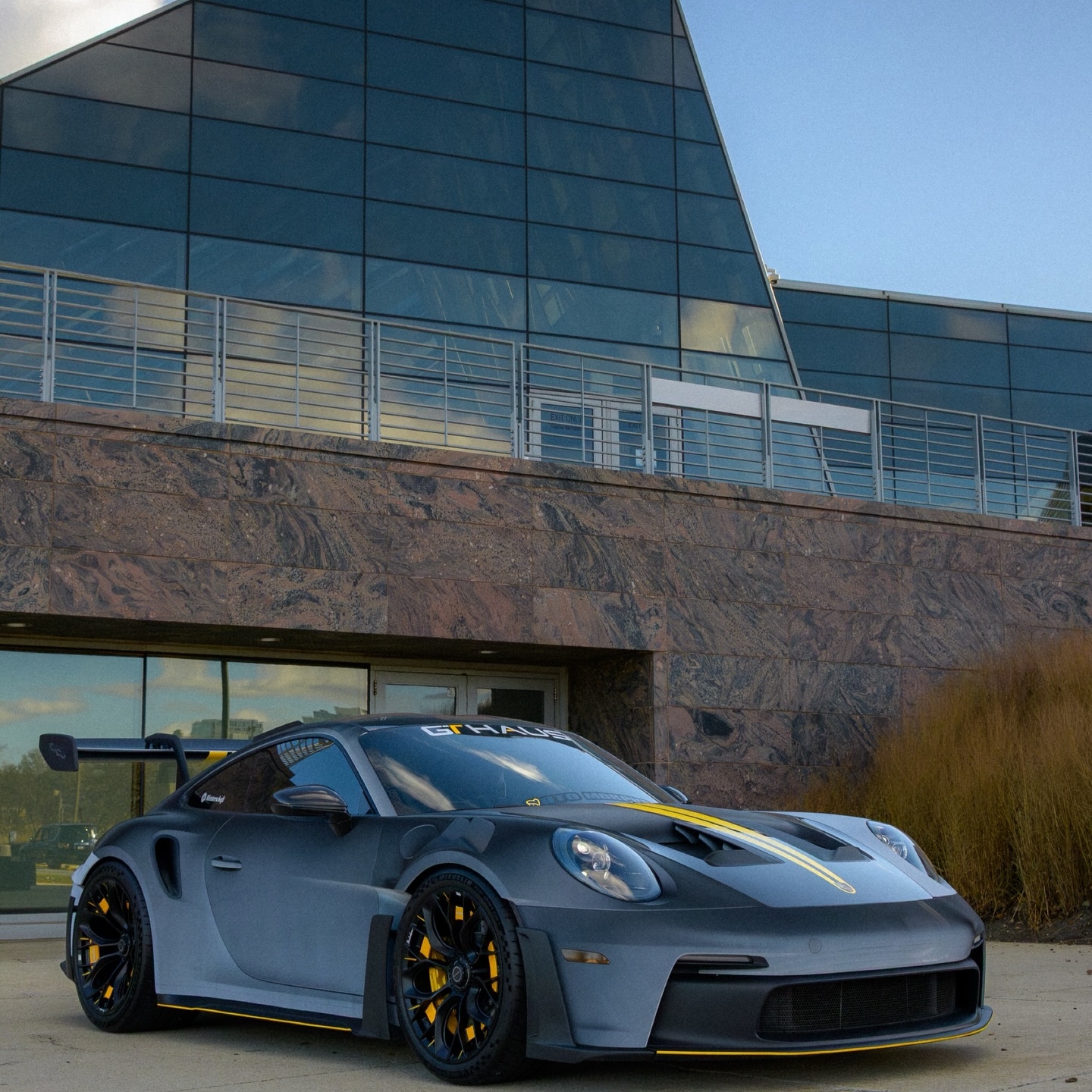 TPU Eclipse Black Color Shift White to Black PPF Car wrap