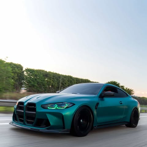 Matte Metallic Emerald Green Car Vinyl Wrap