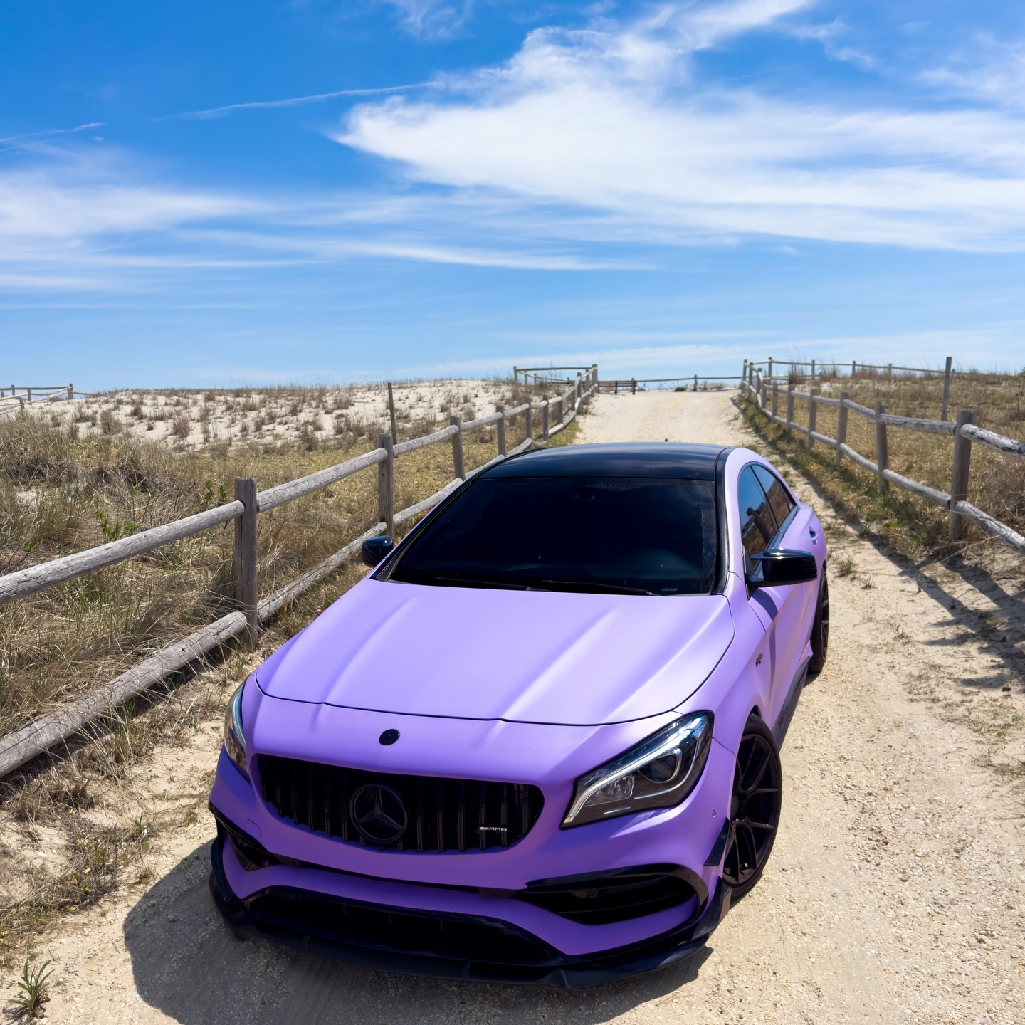 Matte Ultimate Flat Lavender Purple Car Vinyl Wrap 