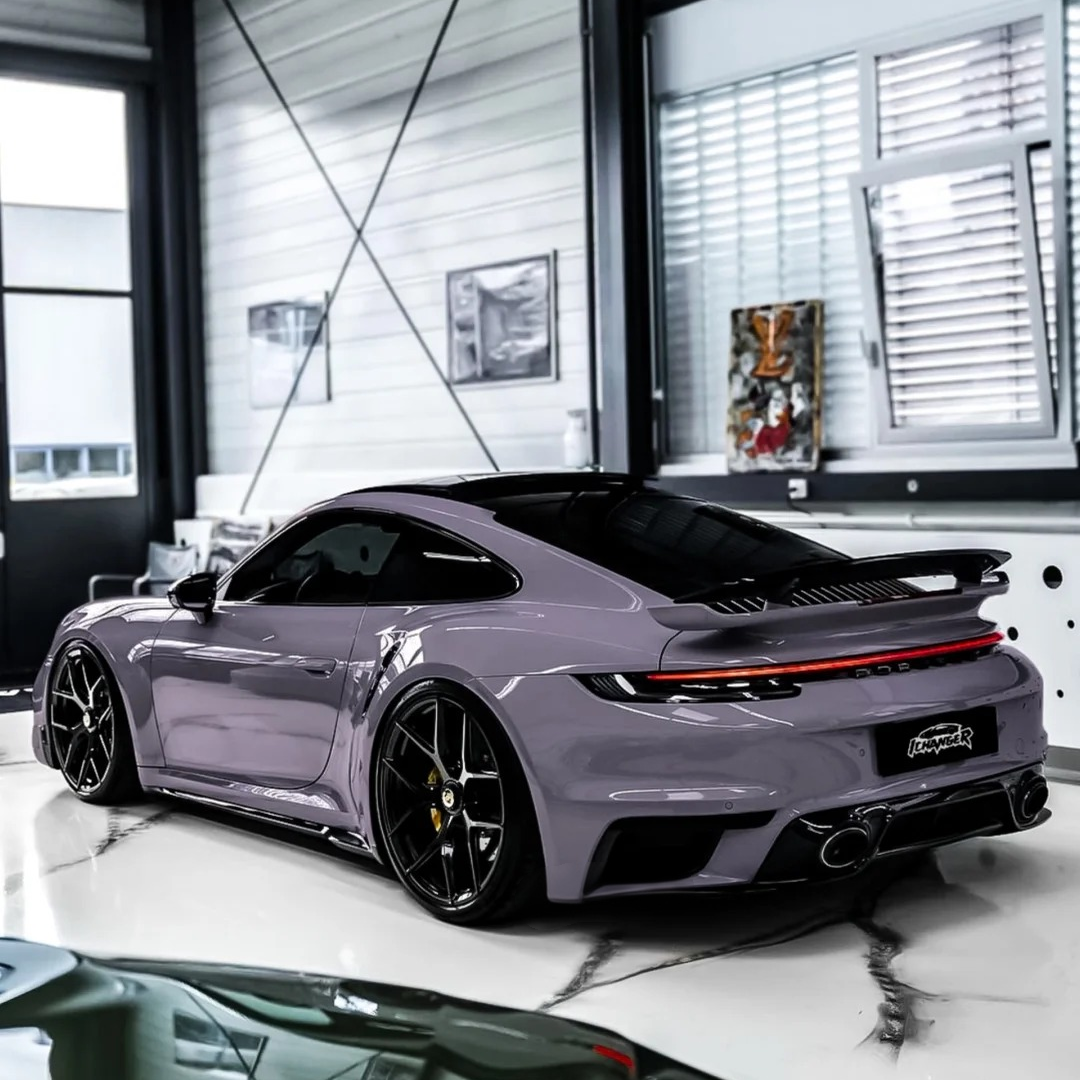 Gloss Provence Lavender Purple Car Wrap PET