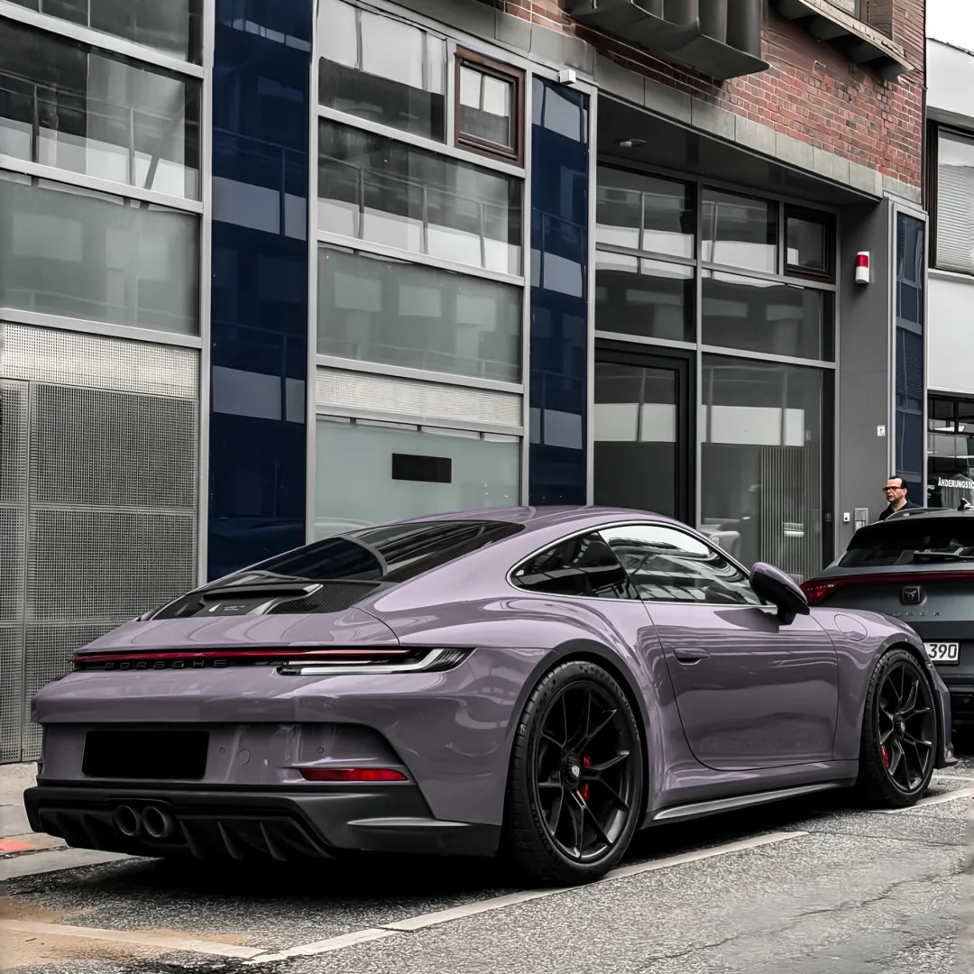 Gloss Provence Lavender Purple Car Wrap PET