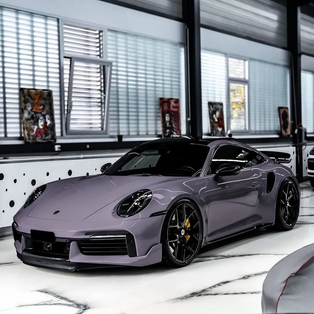 Gloss Provence Lavender Purple Car Wrap PET