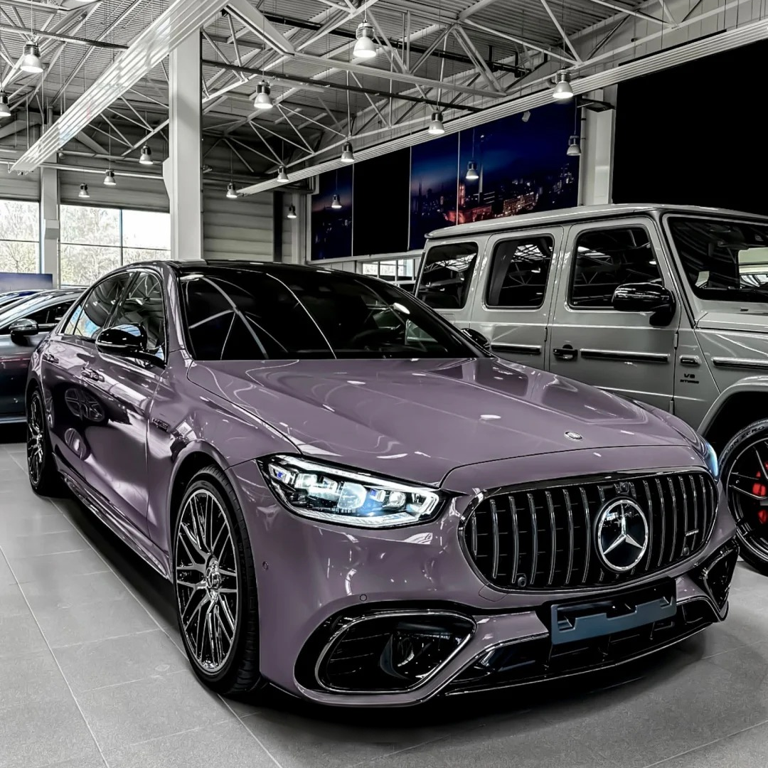 Gloss Provence Lavender Purple Car Wrap PET