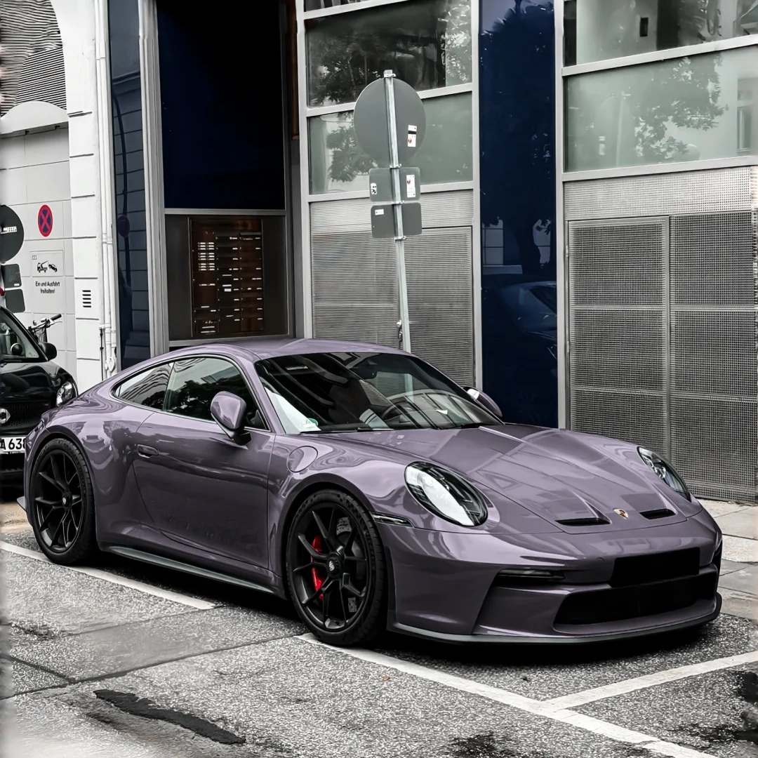 Gloss Provence Lavender Purple Car Wrap PET