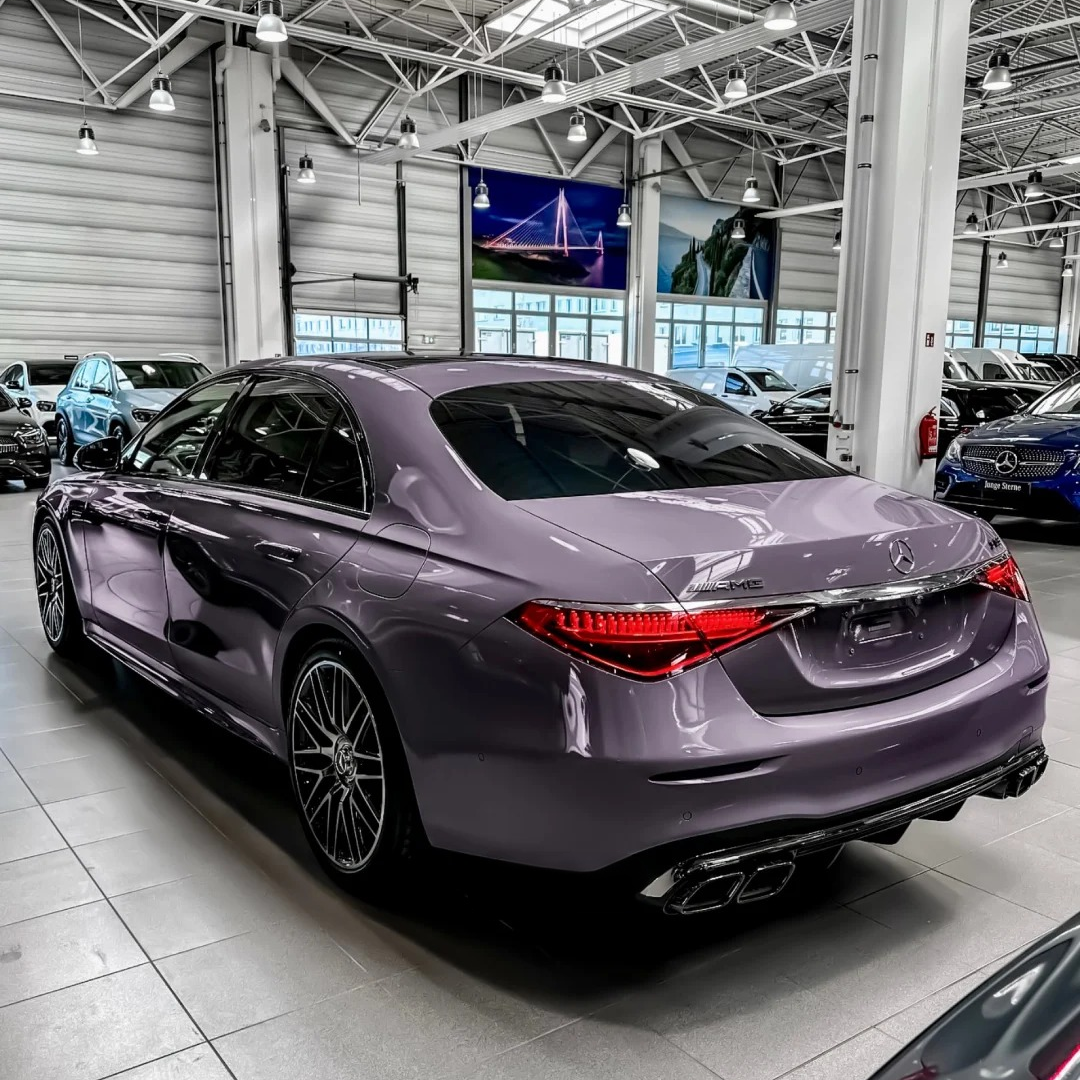 Gloss Provence Lavender Purple Car Wrap PET