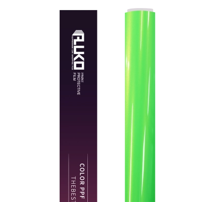 TPU Gloss Metallic Gold Green Color  PPF Paint Protection Film 02