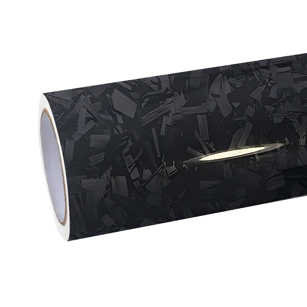 Gloss Cracks Black Forged Carbon Fiber 