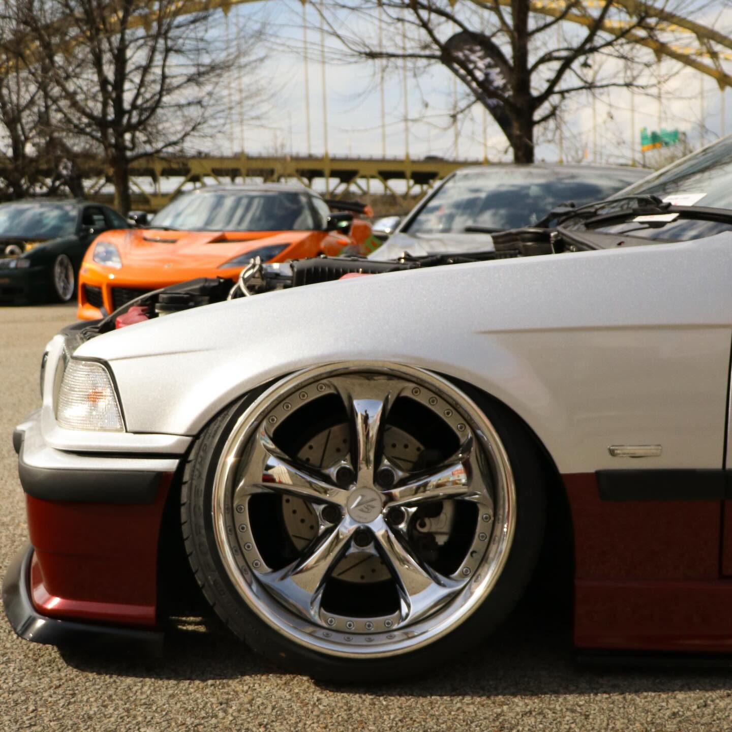 Gloss Metallic Diamond Silver Car Vinyl Wrap