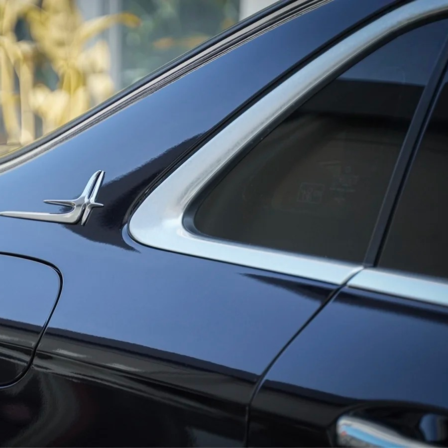 Glossy Metallic Glitter Black Blue Vinyl Wrap