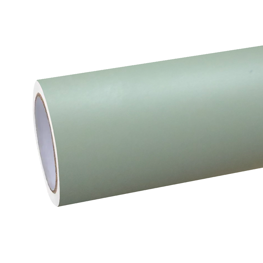 Ultimate Flat Light Khaki Green Car Vinyl Wrap PET