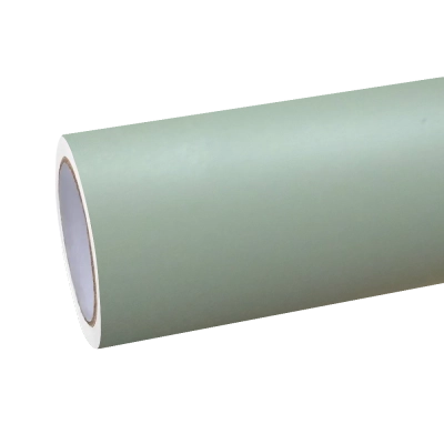 Ultimate Flat Light Khaki Green Car Vinyl Wrap PET 01