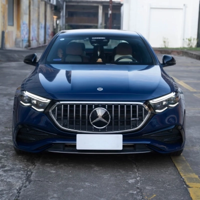 Gloss Crystal Midnight Blue Car Vinyl Wrap PET 02