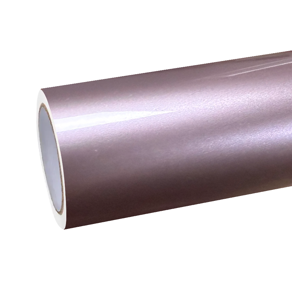 Gloss Liquid Taupe Pink Car Vinyl Wrap PET
