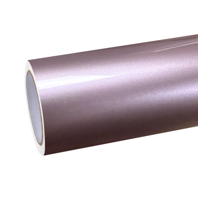 Gloss Liquid Taupe Pink Car Vinyl Wrap PET 01