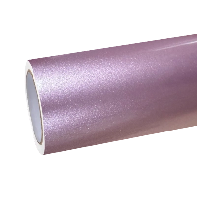 Gloss Metallic Passion Pink Car Vinyl Wrap Bentley GT PET 01