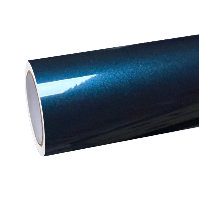 Gloss Starry Blue Car Vinyl Wrap PET 01