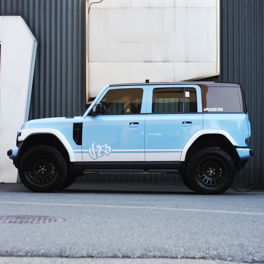 Gloss Zandvoort Blue Car Vinyl Wrap PET