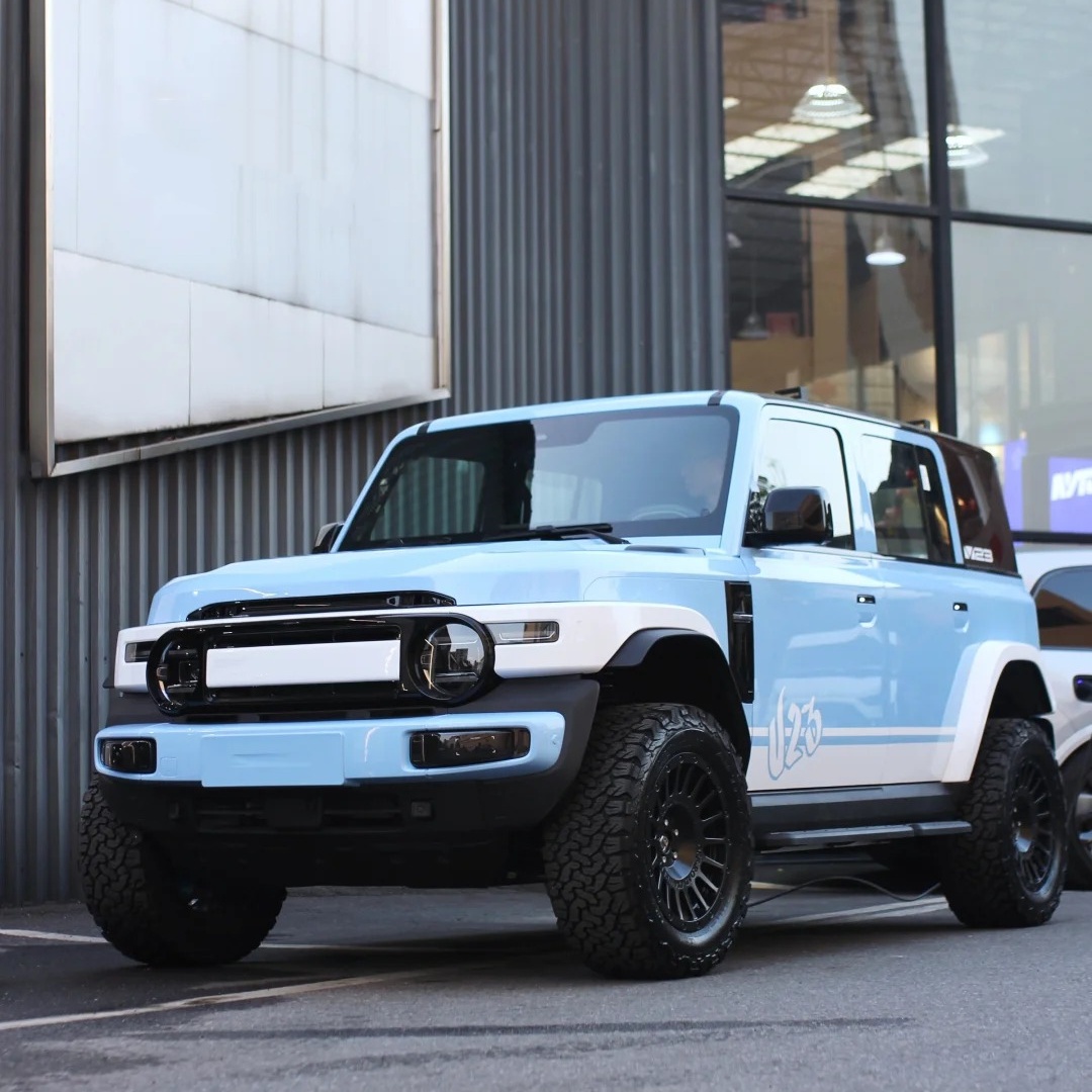 Gloss Zandvoort Blue Car Vinyl Wrap PET