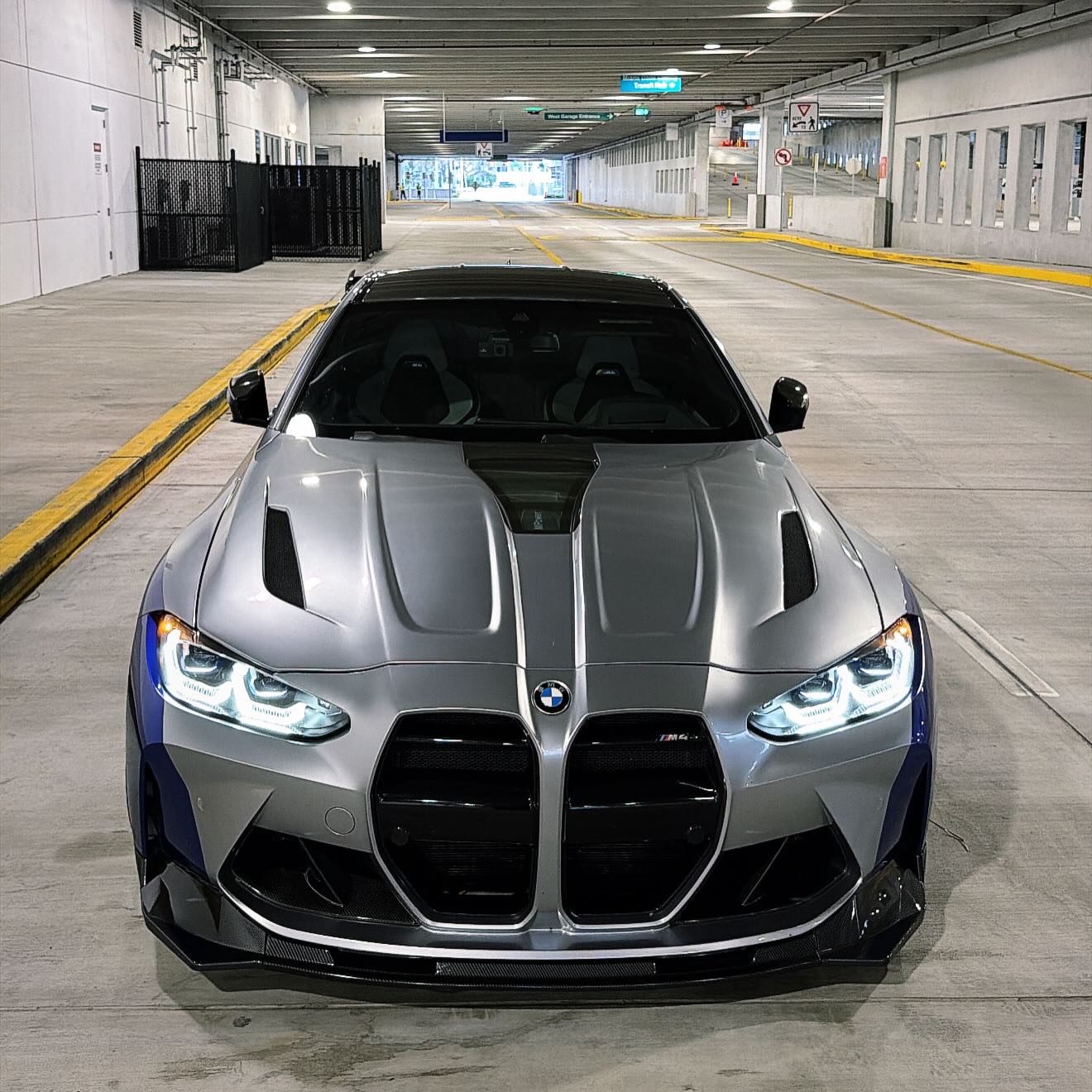 Gloss Metallic GT Silver Car Vinyl Wrap PET