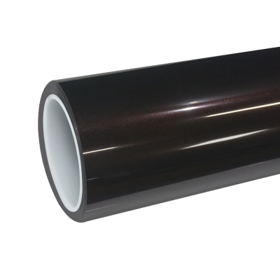 TPU Gloss Metallic Peach Rosewood Color PPF Paint Protection Film  01