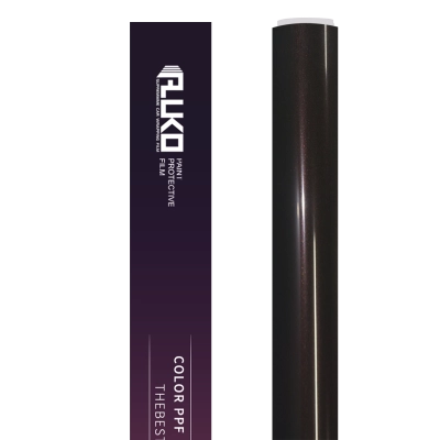 TPU Gloss Metallic Peach Rosewood Color PPF Paint Protection Film  02