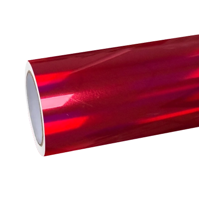 Gloss Red Holographic Chrome Laser Car Vinyl Wrap 01