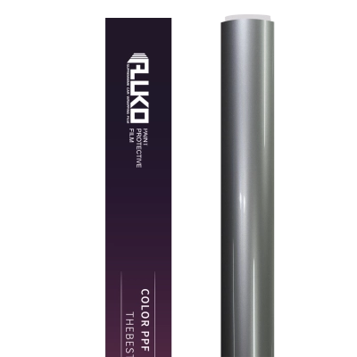 TPU Gloss Flowing Starry Silver Color PPF Paint Protection Film  02