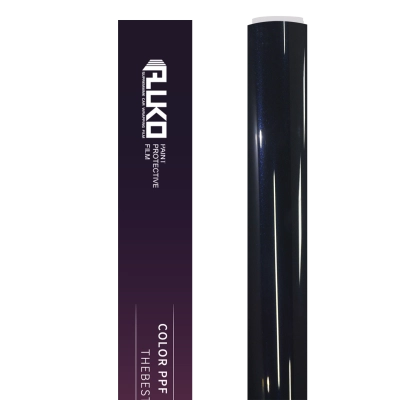TPU Gloss Metallic Blue Velvet Color PPF Paint Protection Film  02