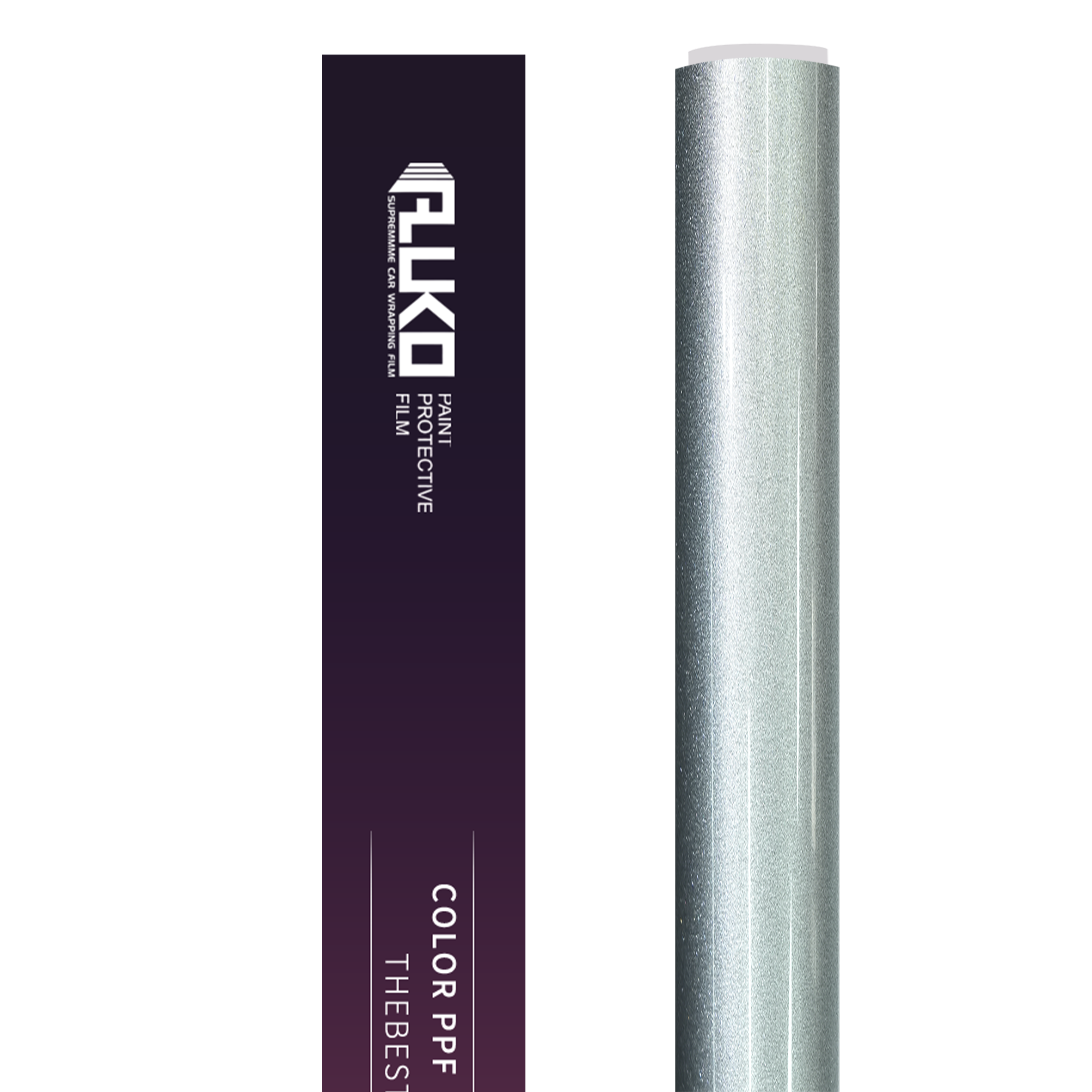 Gloss Reflective Shining Silver Color PPF