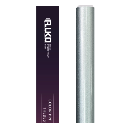 TPU Gloss Reflective Shining Silver Color PPF Paint Protection Film 02