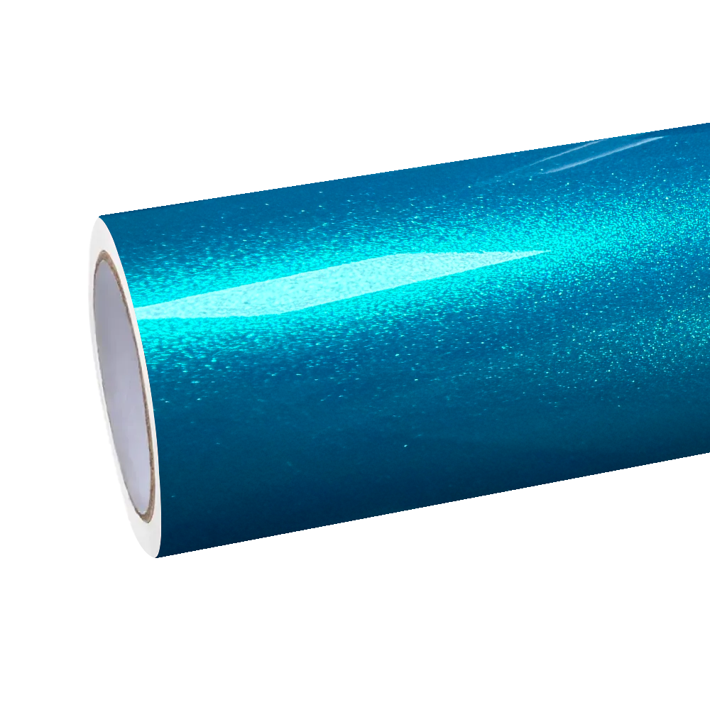 Atomic Teal car wrap 
