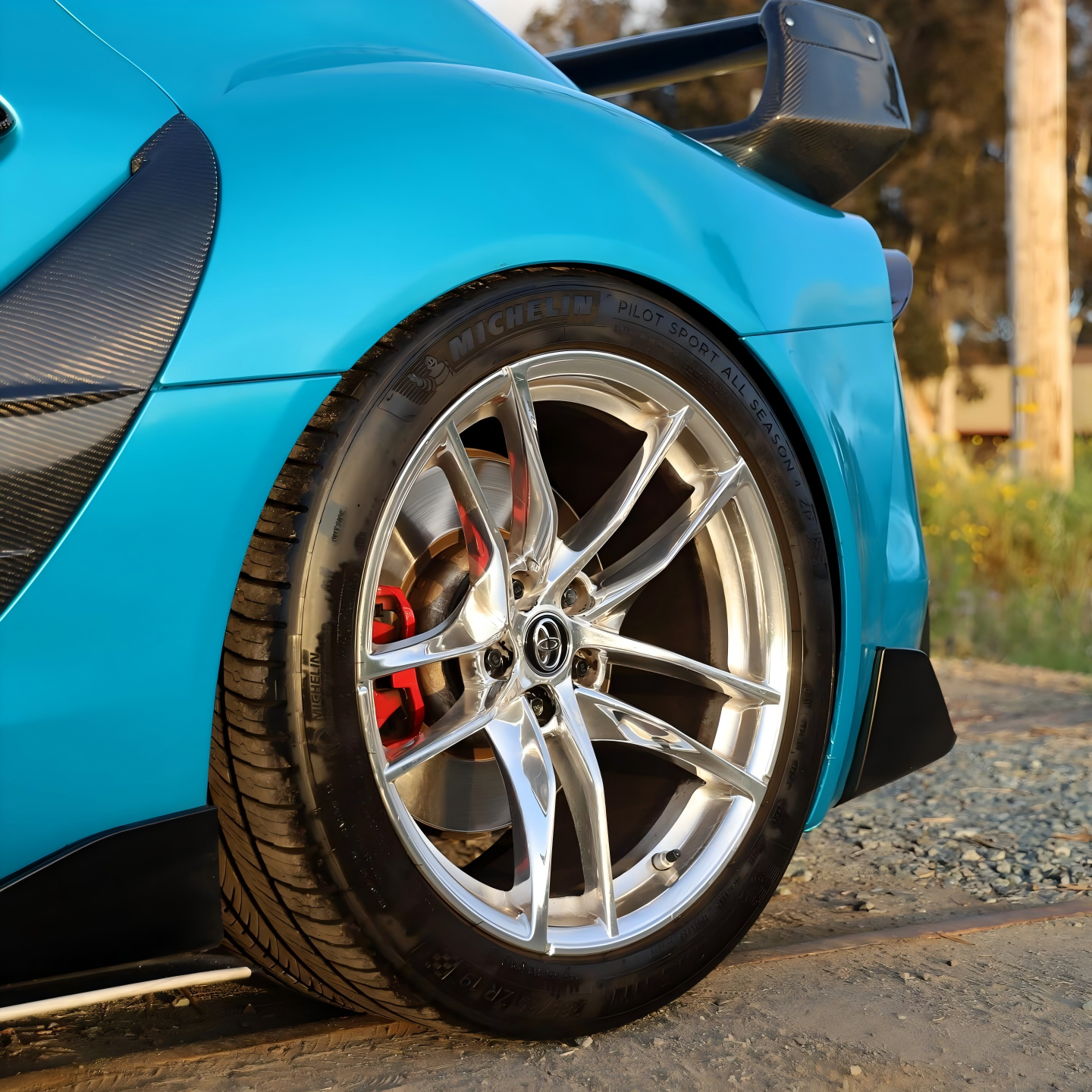 Gloss Metallic Atomic Teal Car Vinyl Wrap PET