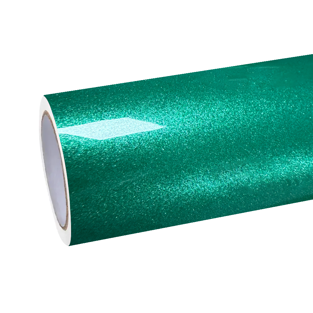 Gloss Metallic Isle Of Man Green Car Vinyl Wrap